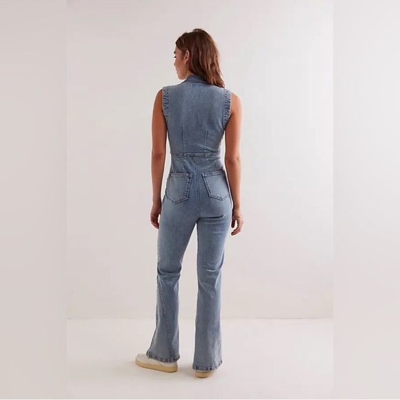 NWOT free people CRVY Ring The Alarm One-Piece jumpsuit - Picture 2 of 16